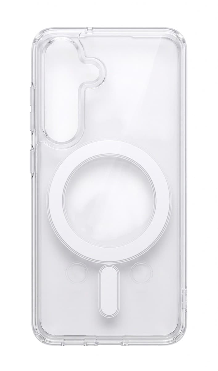 Kryt TopQ Clear Magnetic Samsung S25 pevný průhledný 175444