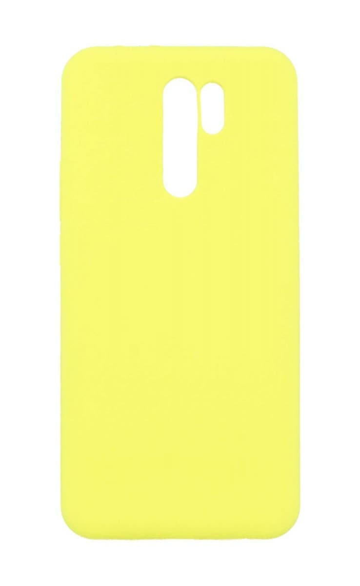 Kryt TopQ Essential Xiaomi Redmi 9 žlutý VADA 125446