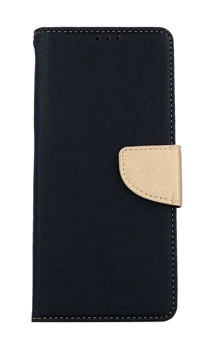 Pouzdro TopQ Xiaomi Redmi 12C knížkové černo-zlaté 95446 - náhled 1