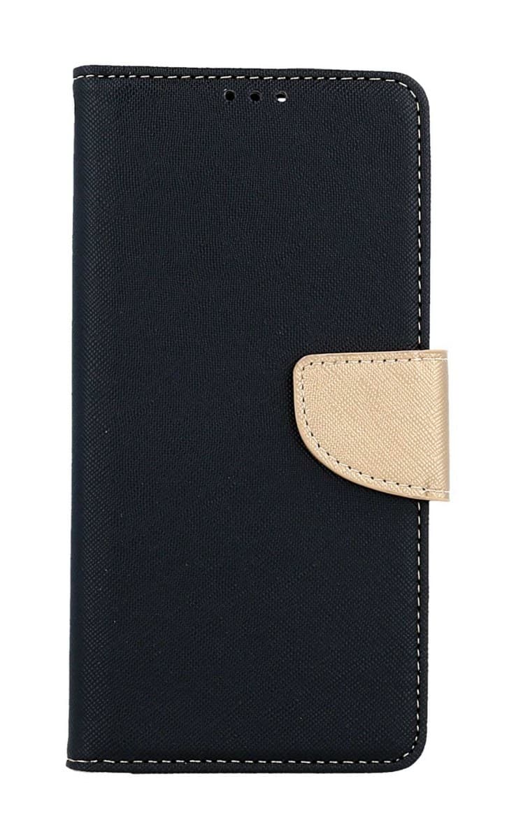 Pouzdro TopQ Xiaomi Redmi Note 12 knížkové černo-zlaté 95466 - náhled 1