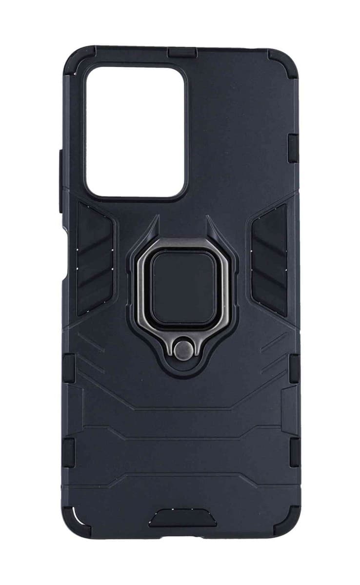 Kryt TopQ Xiaomi Poco X5 Pro 5G odolný černý s prstenem 95517