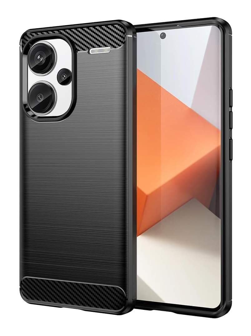 Kryt TopQ Xiaomi Redmi Note 13 Pro+ černý 115553