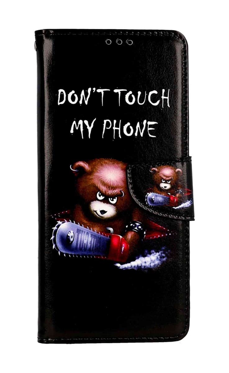 Pouzdro TopQ Motorola Moto G51 5G knížkové Don't Touch méďa 95553 - náhled 1