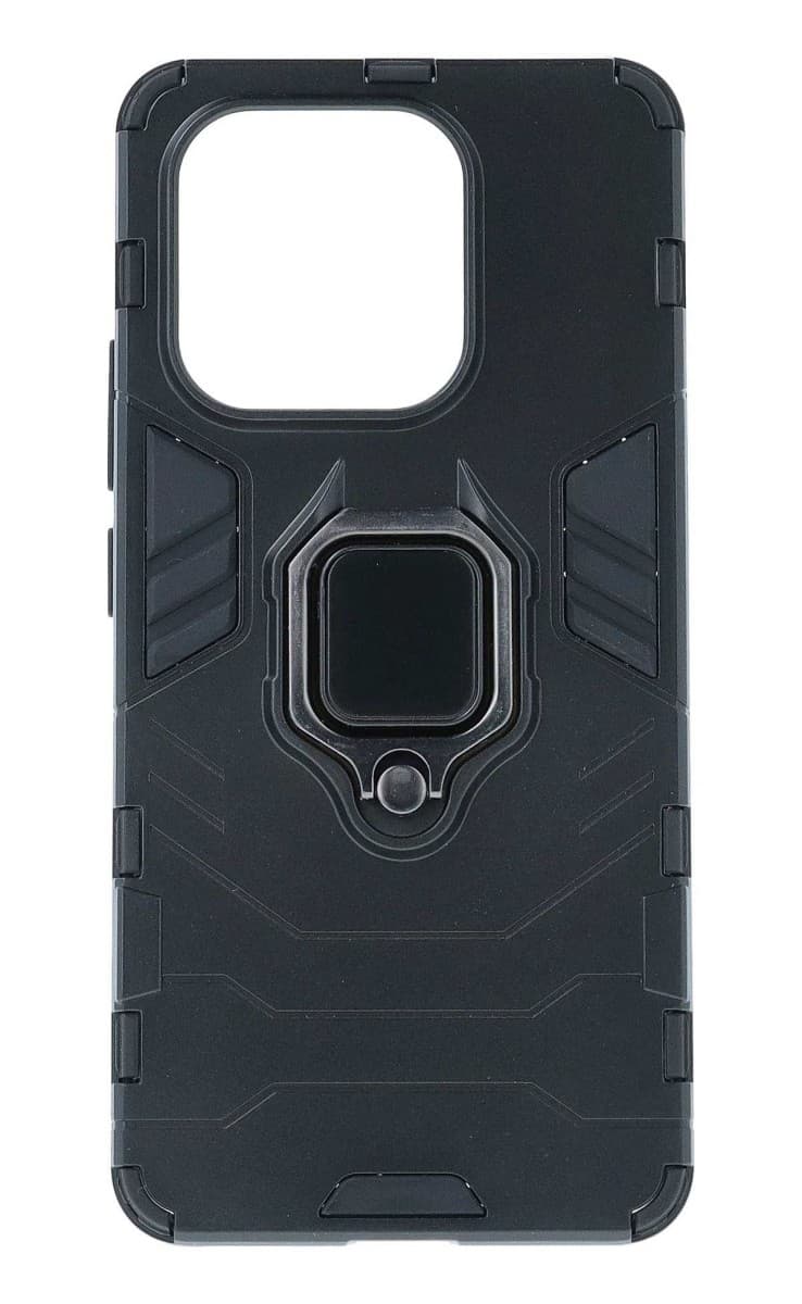 Kryt TopQ Xiaomi Redmi Note 13 odolný černý s prstenem 115572