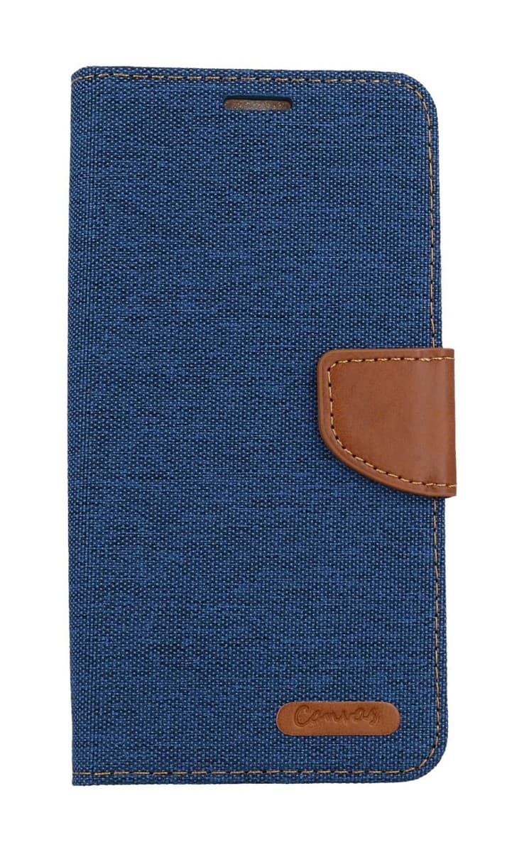Pouzdro Canvas Samsung A55 knížkové modré tmavé 125577 - náhled 1