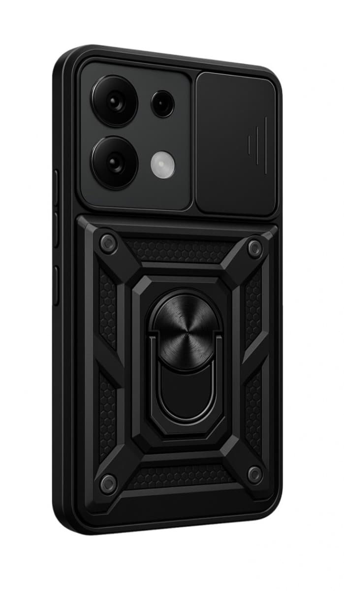 Kryt Armor Lens TopQ Xiaomi Redmi Note 13 Pro ultra odolný černý 115578