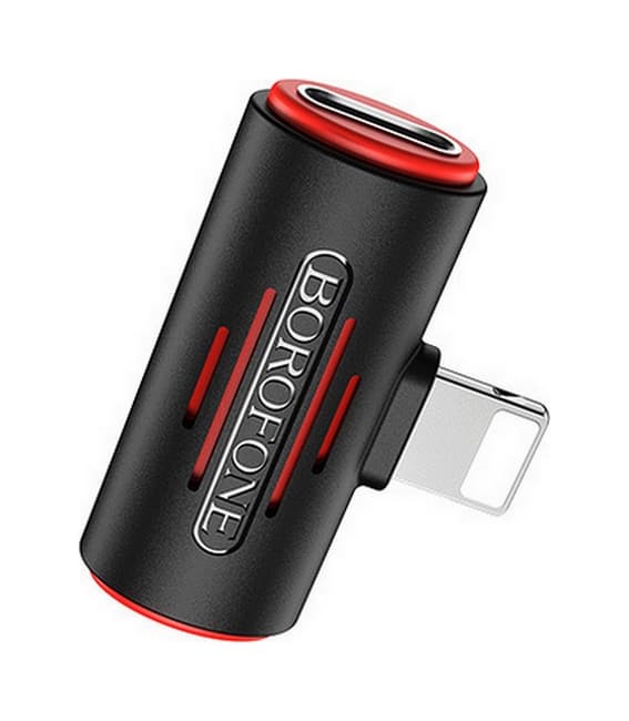 Adaptér Borofone BV6 Lightning - 2× Lightning černý 75595 - náhled 1