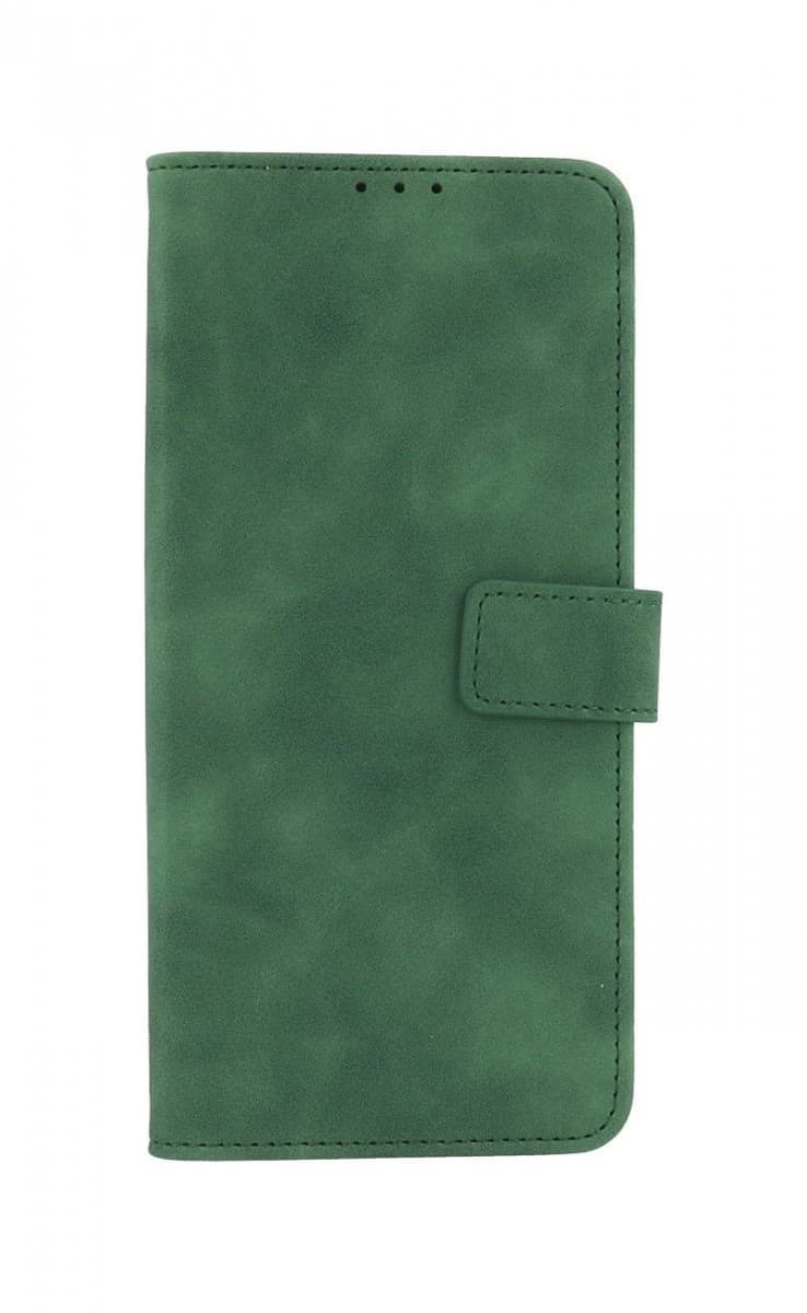 Pouzdro TopQ Tender Xiaomi Redmi Note 14 Pro+ 5G knížkové zelené 135624