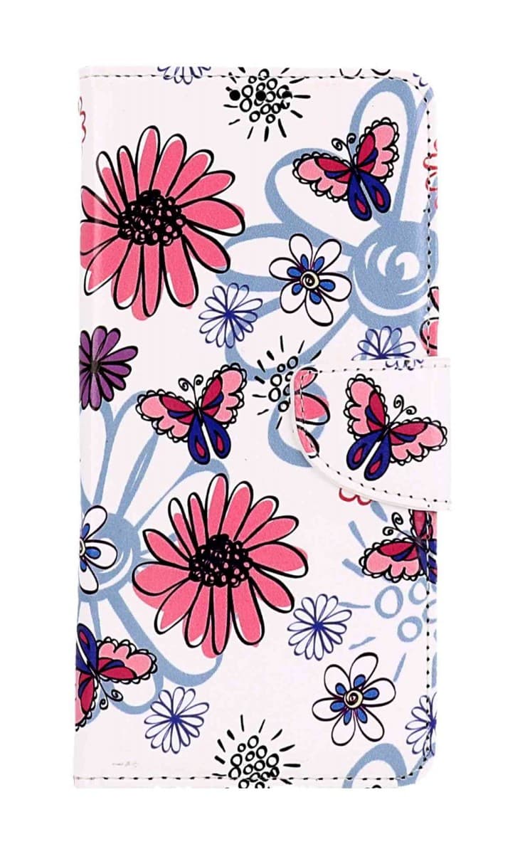 Pouzdro TopQ Xiaomi Redmi Note 12 5G knížkové Flowers 95650 - náhled 1