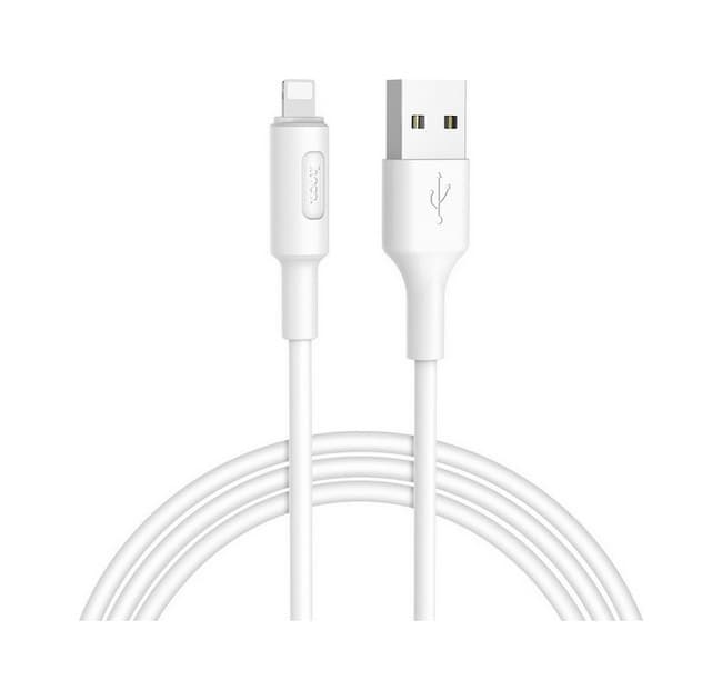 Datový kabel Hoco X25 pro iPhone bílý 85688 - náhled 1