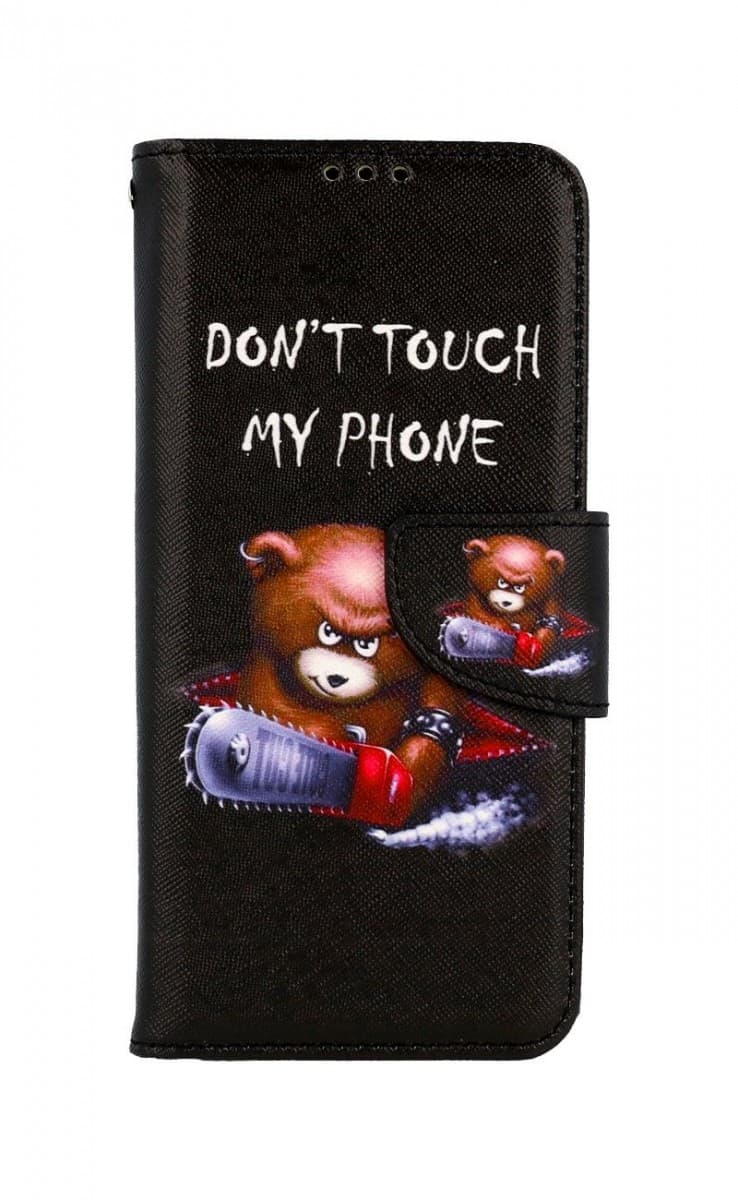 Pouzdro TopQ Realme 9 knížkové Don't Touch méďa 75698 - náhled 1