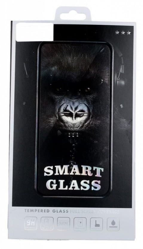Tvrzené sklo SmartGlass na Samsung A53 5G Full Cover černé 75767