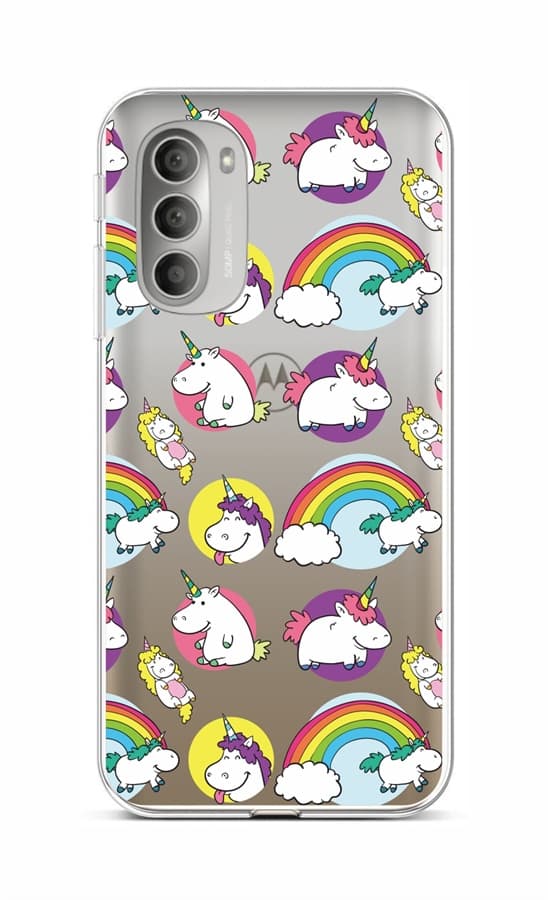 Kryt TopQ Motorola Moto G51 5G Chunky Unicorns 95772