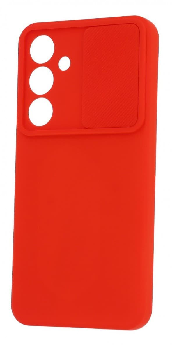 Zadní kryt Camshield Soft pro Samsung S24 FE červený