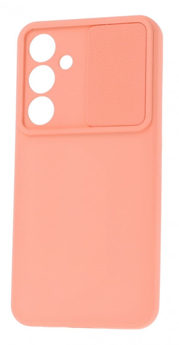Zadní kryt Camshield Soft pro Samsung S24 FE lososový