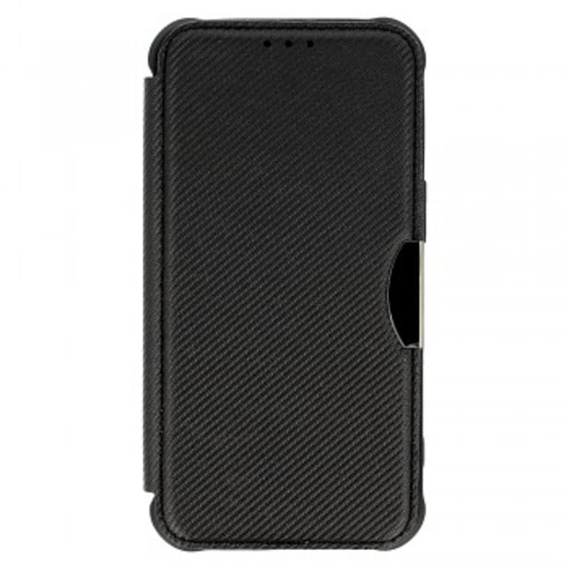 Knížkové pouzdro Razor Carbon pro Xiaomi Redmi Note 13 Pro 4G černé