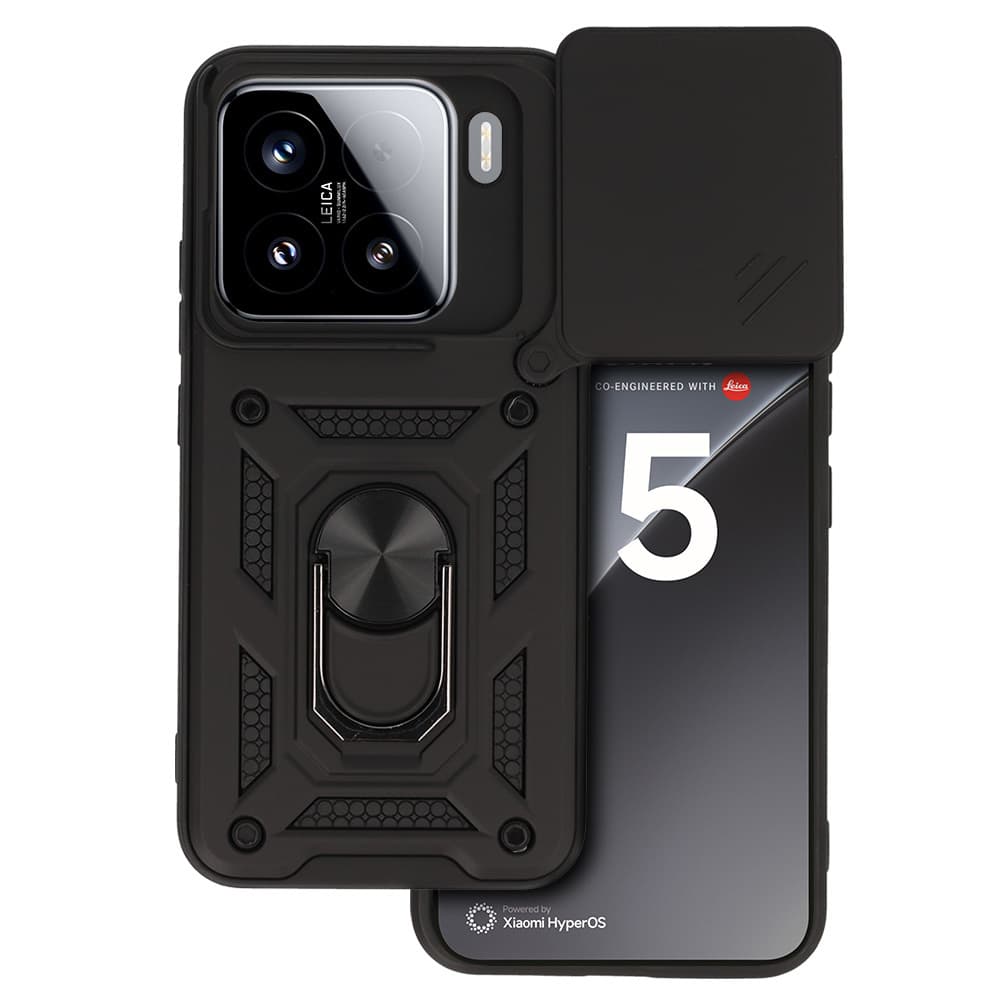 Ultra odolný zadní kryt Armor Lens pro Xiaomi 15 5G černý