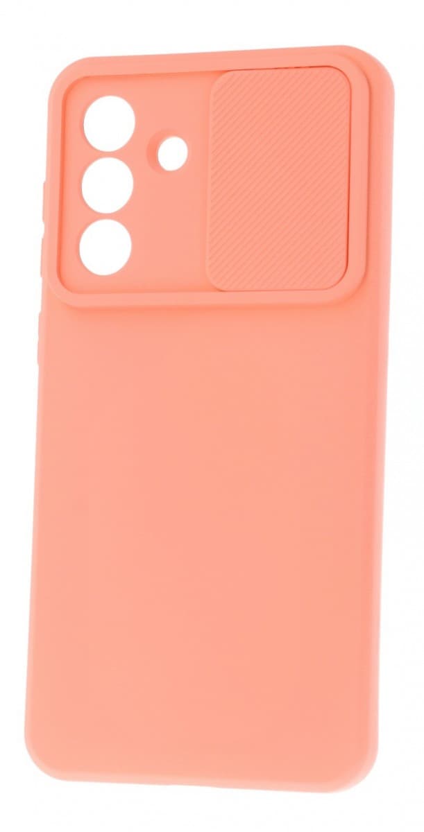 Zadní kryt Camshield Soft pro Samsung S25 lososový