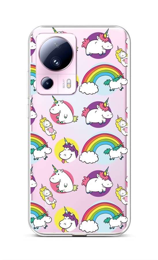 Kryt TopQ Xiaomi 13 Lite Chunky Unicorns 95900