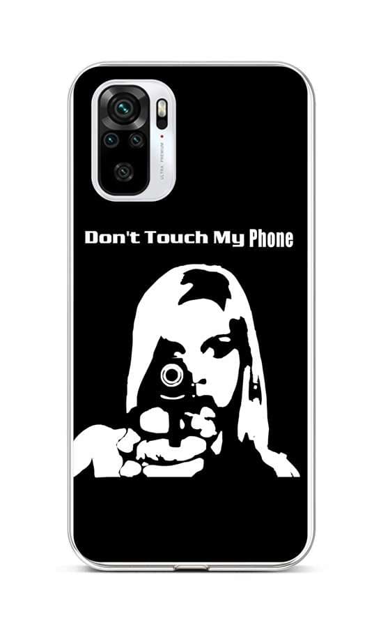 Kryt TopQ Xiaomi Redmi Note 10S Don't Touch Gun 85947