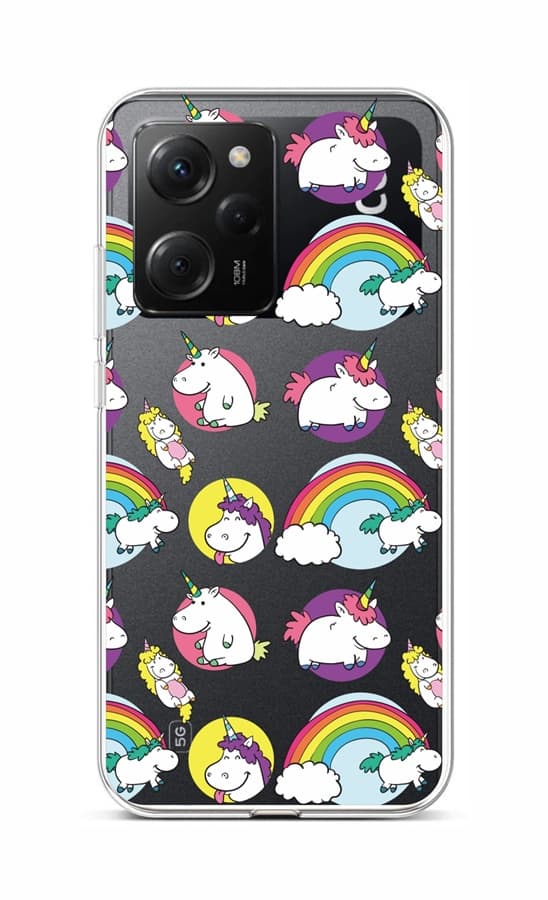 Kryt TopQ Xiaomi Poco X5 Pro 5G Chunky Unicorns 95952
