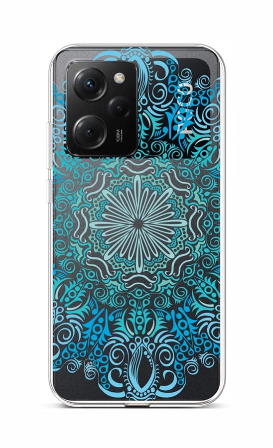 Kryt TopQ Xiaomi Poco X5 Pro 5G Blue Mandala 95955