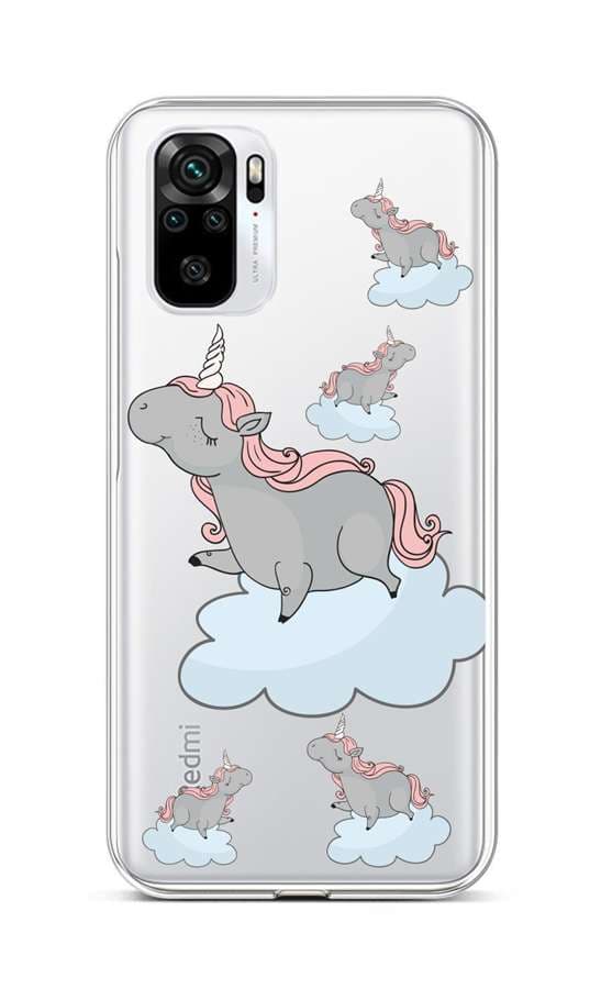 Kryt TopQ Xiaomi Redmi Note 10S Grey Unicorns 85978