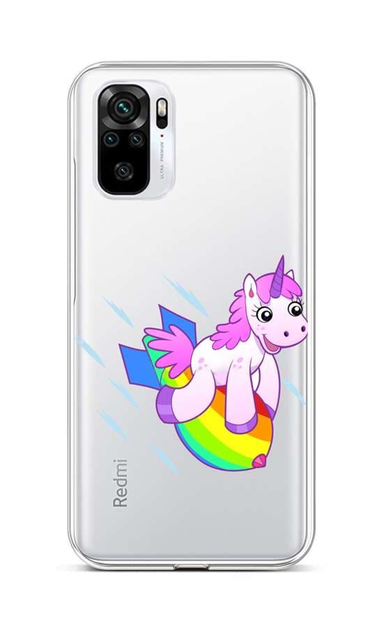 Kryt TopQ Xiaomi Redmi Note 10S Flying Unicorn 85987