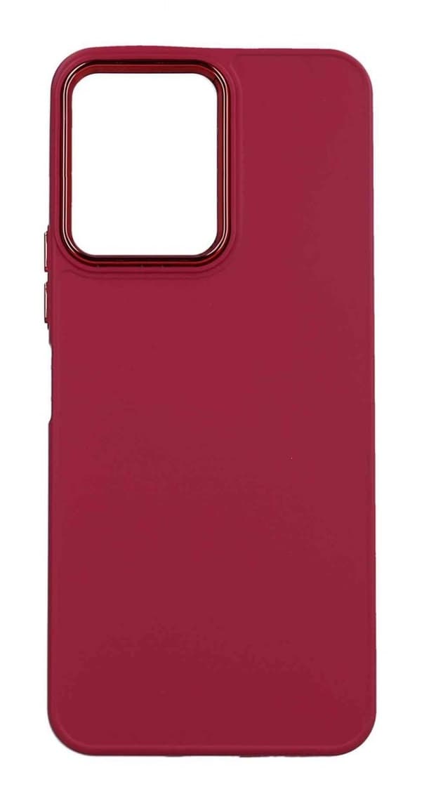 Kryt TopQ Frame Xiaomi Redmi 13C 5G malinový 125992
