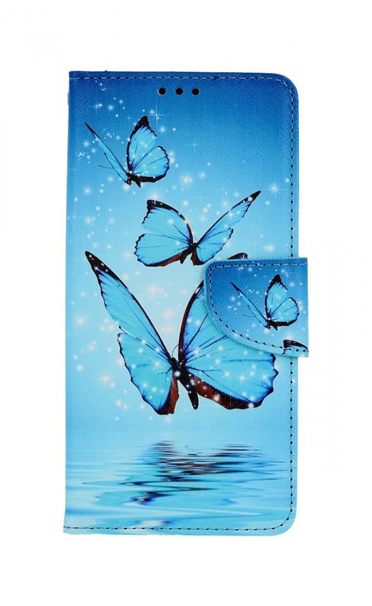 Pouzdro TopQ Xiaomi Redmi A1 knížkové Modří motýlci 86046 - náhled 1