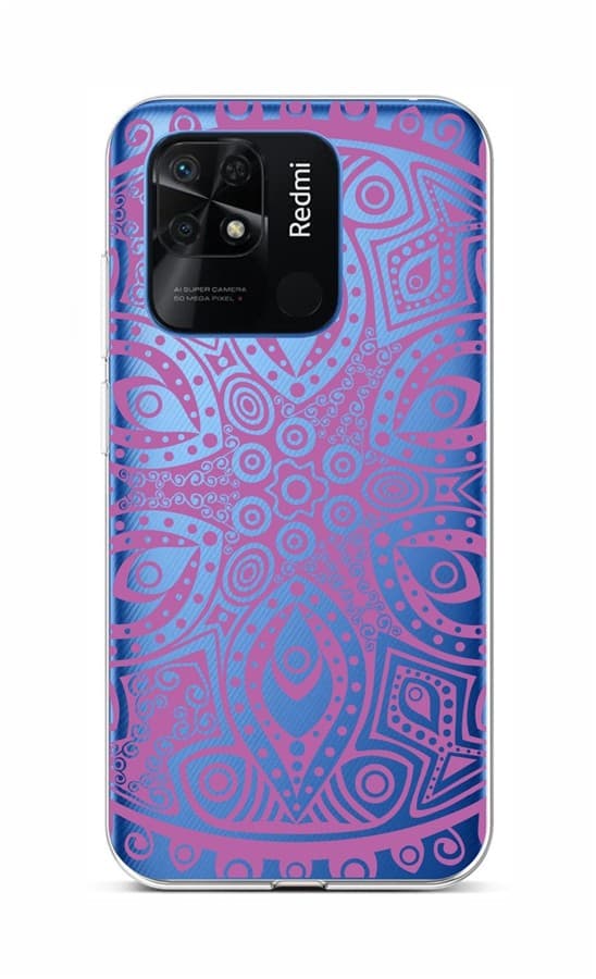 Kryt TopQ Xiaomi Redmi 10C Violet Mandala 76058
