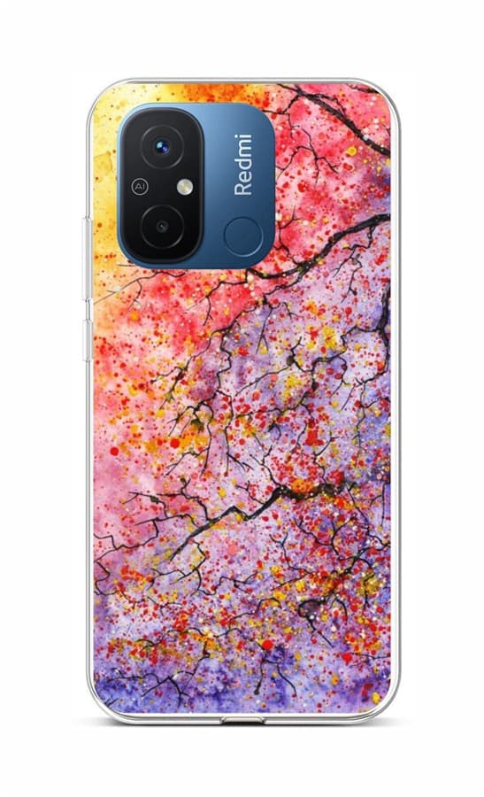 Kryt TopQ Xiaomi Redmi 12C Abstract Tree 96076