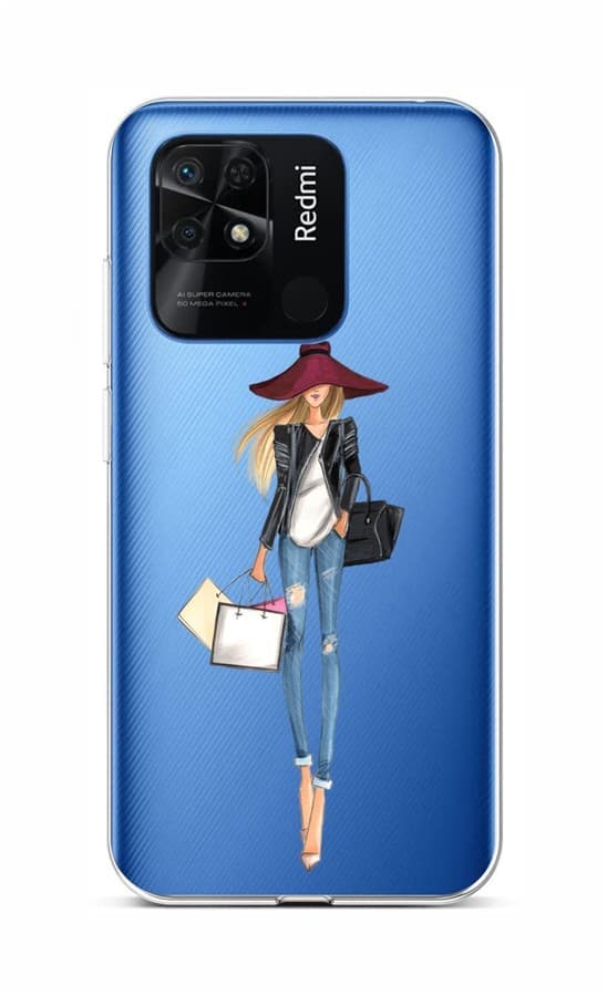 Kryt TopQ Xiaomi Redmi 10C Lady 2 76117