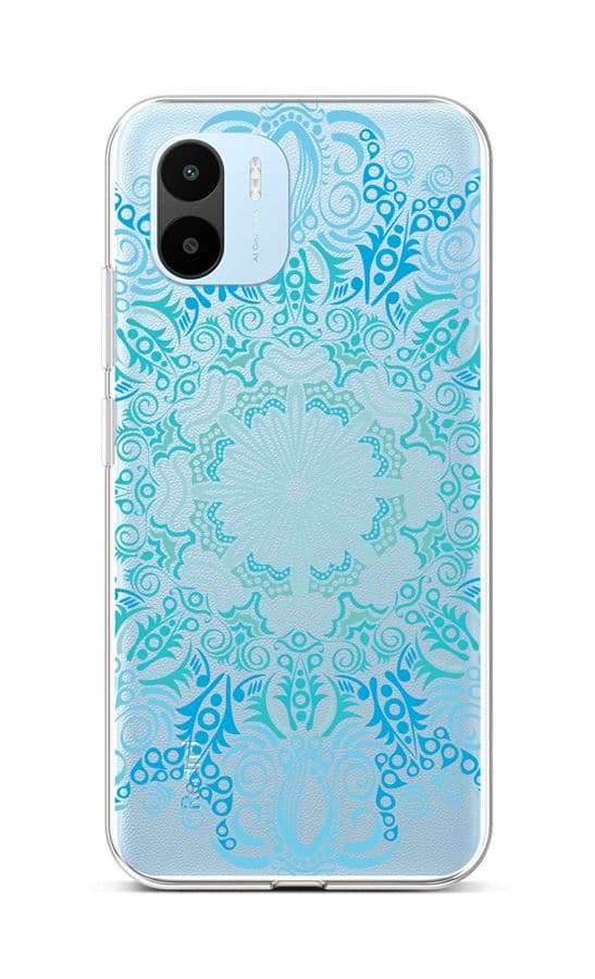 Kryt TopQ Xiaomi Redmi A1 Blue Mandala 86118