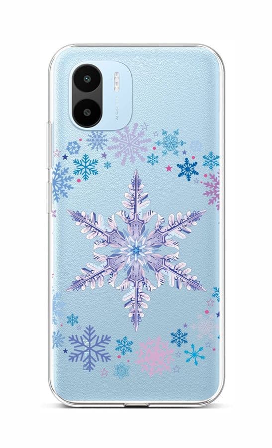 Kryt TopQ Xiaomi Redmi A1 Snowflake 86129