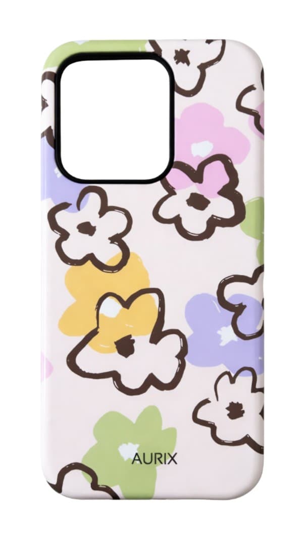 Kryt AURIX Xiaomi Redmi 15C pevný Flower Drawing 166144