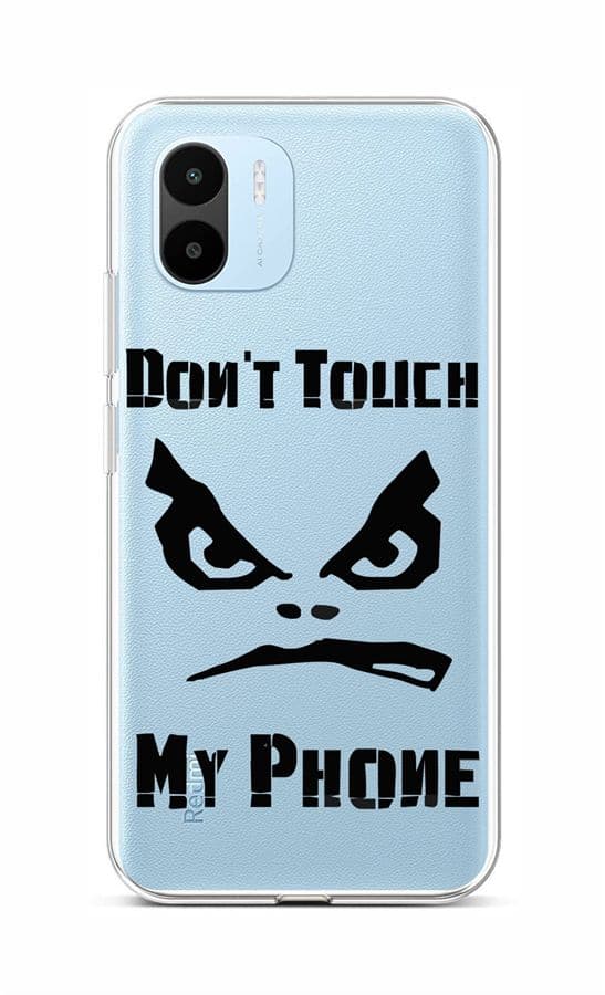 Kryt TopQ Xiaomi Redmi A1 Don´t Touch průhledný 86177