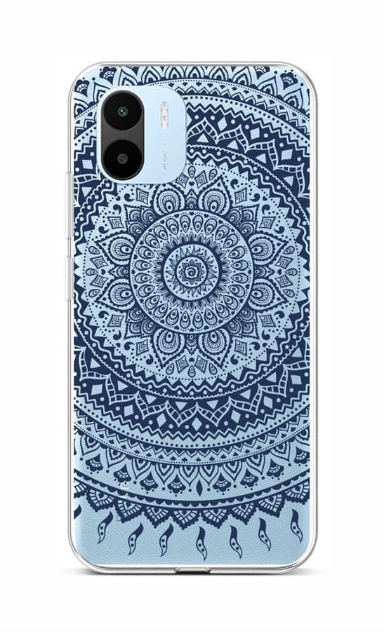 Kryt TopQ Xiaomi Redmi A1 Navy Mandala 86178