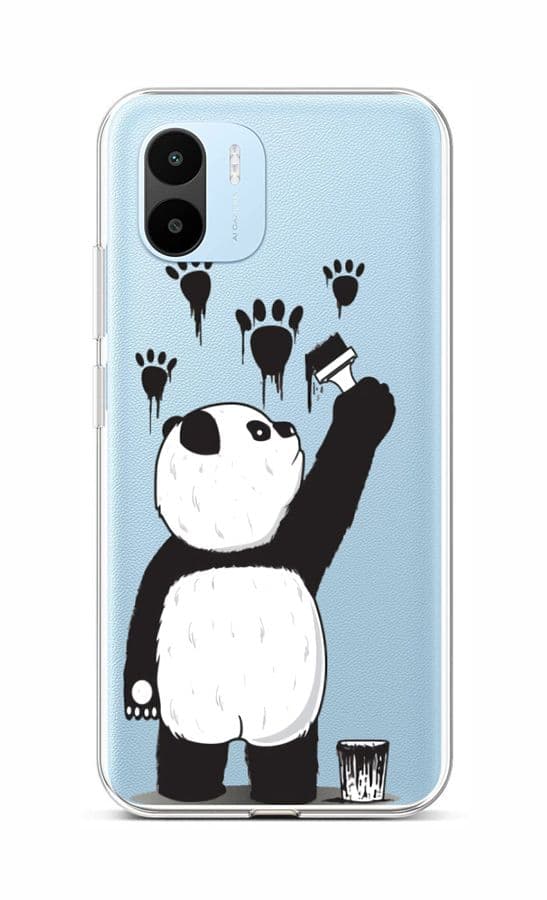 Kryt TopQ Xiaomi Redmi A1 Rebel Panda 86189