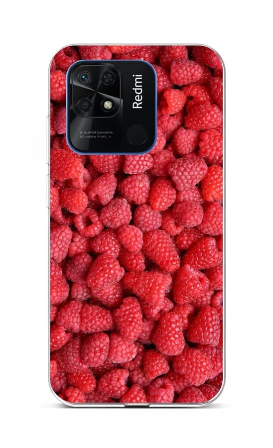 Kryt TopQ Xiaomi Redmi 10C Maliny 76216