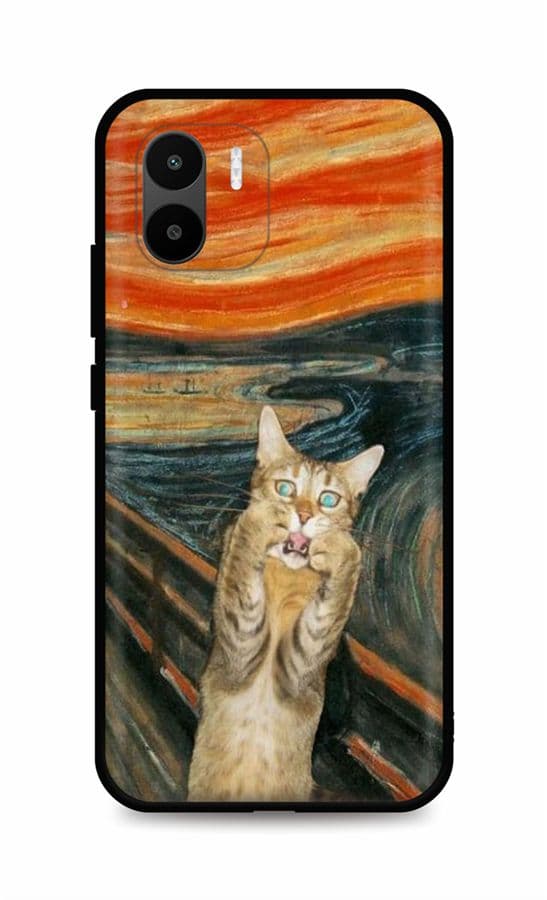 Kryt TopQ Xiaomi Redmi A1 Scared Cat 86271