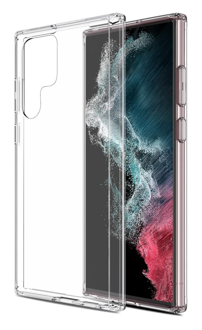 Kryt TopQ Samsung S24 Ultra průhledný ultratenký 0,5 mm 116277