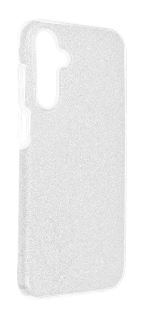 Kryt TopQ Samsung A15 glitter stříbrný 116286