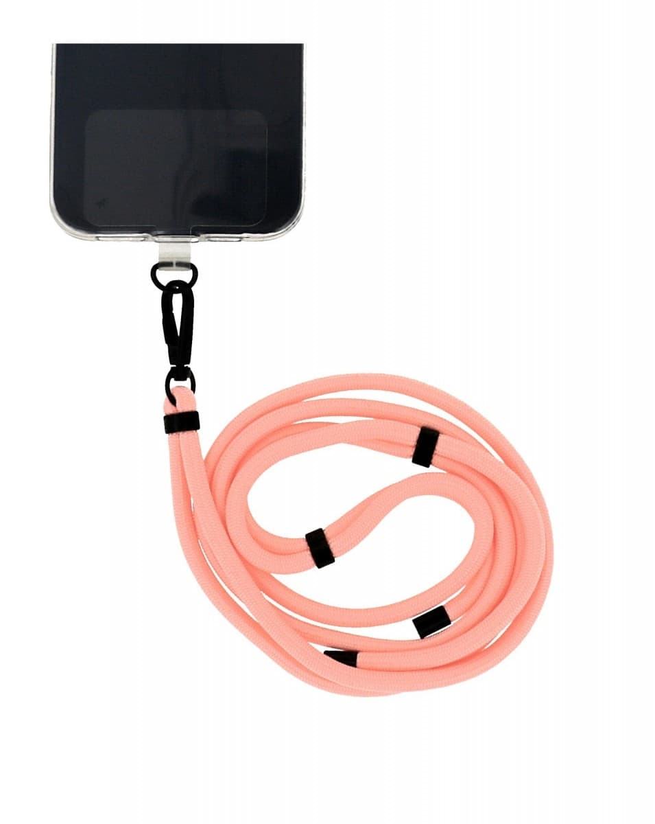 Šňůrka TopQ na mobil meruňková 6 mm 126343