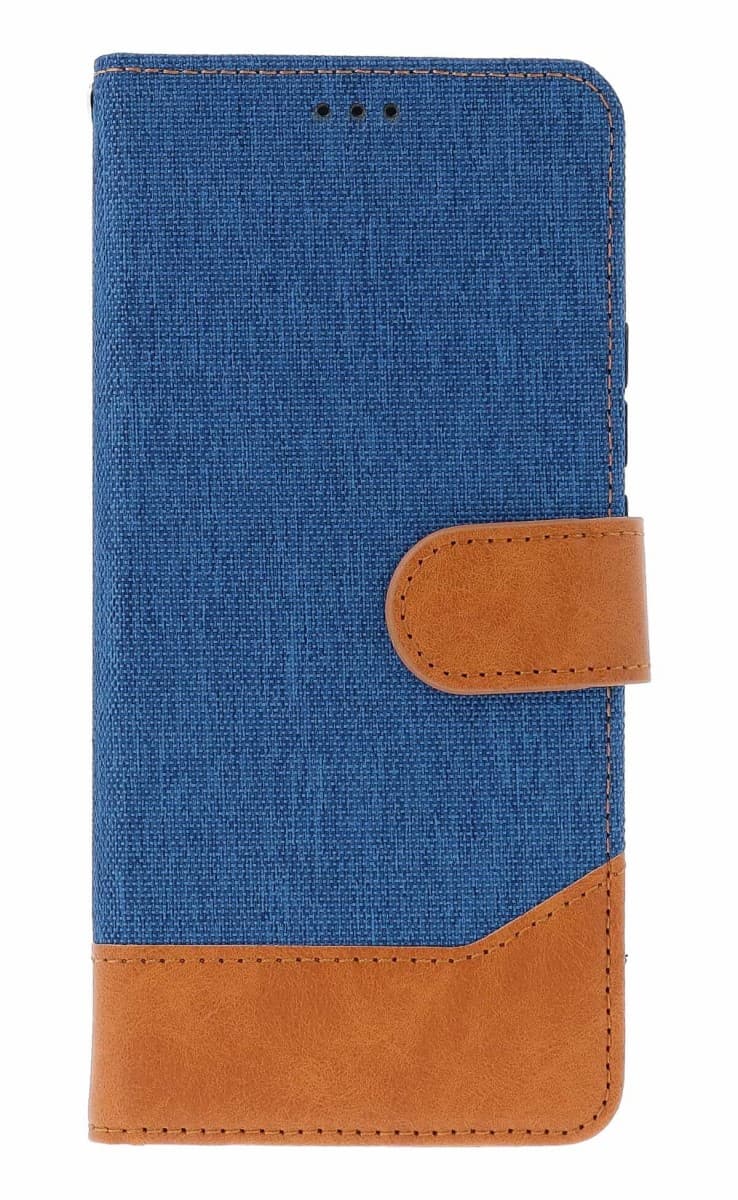 Pouzdro TopQ Jeans Xiaomi Redmi Note 14 Pro+ 5G knížkové modré 136357 - náhled 1
