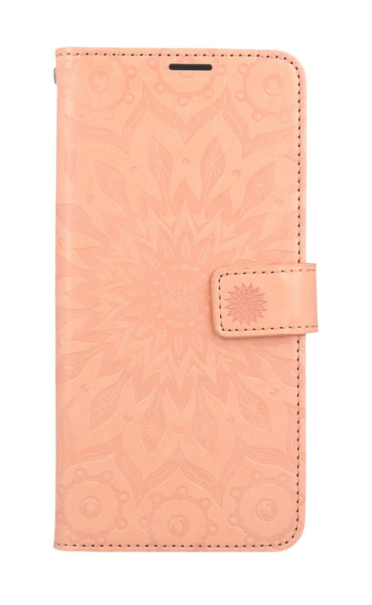 Pouzdro MEZZO Xiaomi Redmi Note 13 Pro knížkové Mandala meruňková 126375 - náhled 1