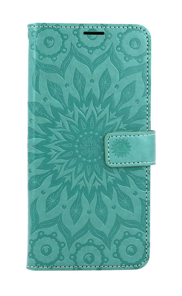 Pouzdro MEZZO Xiaomi Redmi Note 13 Pro 5G knížkové Mandala zelená 126378 - náhled 1