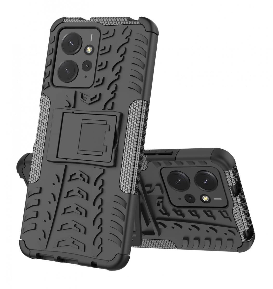 Kryt TopQ Xiaomi Redmi Note 12 ultra odolný černý 96396