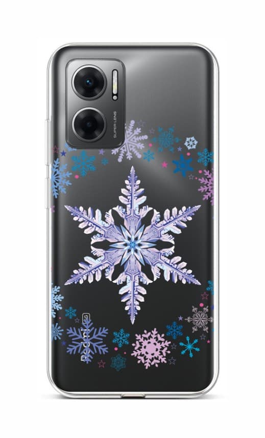 Kryt TopQ Xiaomi Redmi 10 5G Snowflake 86416