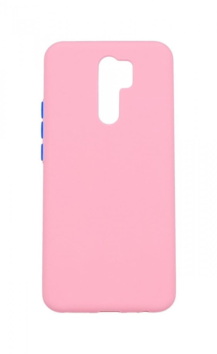 Kryt TopQ Solid Xiaomi Redmi 9 růžový 76433